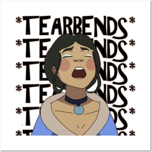 katara (?!!!) just casually tearbending Posters and Art